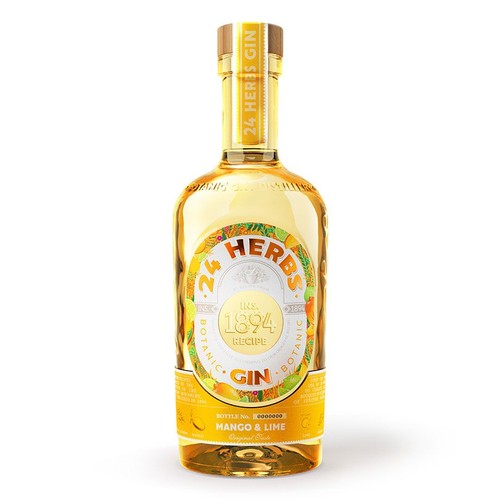 Gin Mango&Lime alk. 40,0% obj. 24 Herbs 700 ml