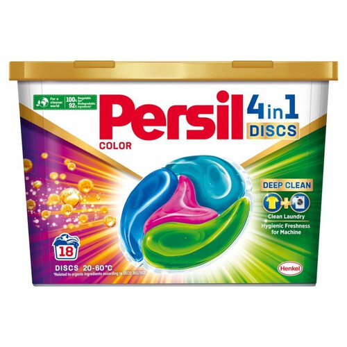 Kapsułki do prania Discs Color 4in1 Persil 18 kapsułek