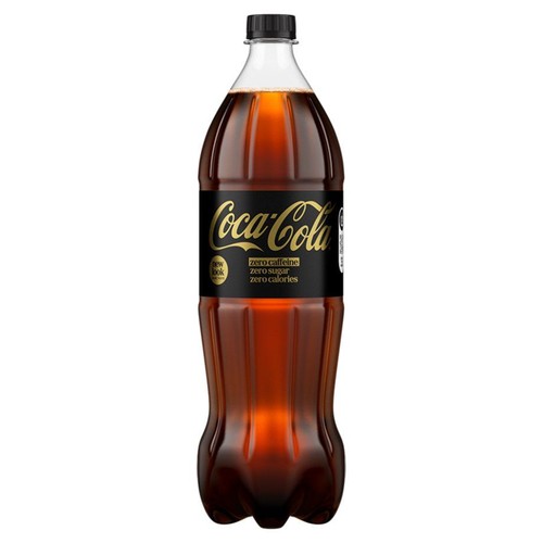 Napój gazowany Zero o smaku cola Coca-Cola 1,5 l