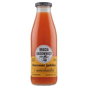Sok jabłkowo marchewkowy Bracia Sadownicy 750 ml