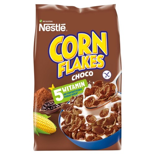 Płatki kukurydziane Corn Flakes choco Nestle 400 g