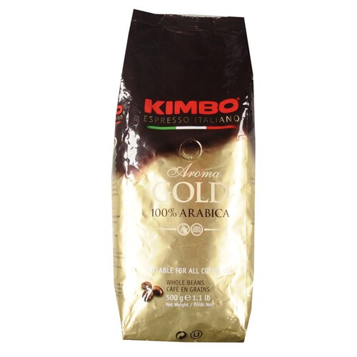 Kawa ziarnista Aroma Gold 100% Arabica Kimbo 500 g