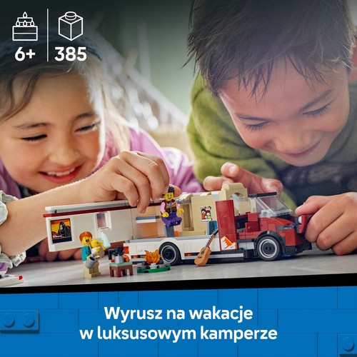 City Wakacyjny kamper pełen przygód 60454 LEGO 1 sztuka