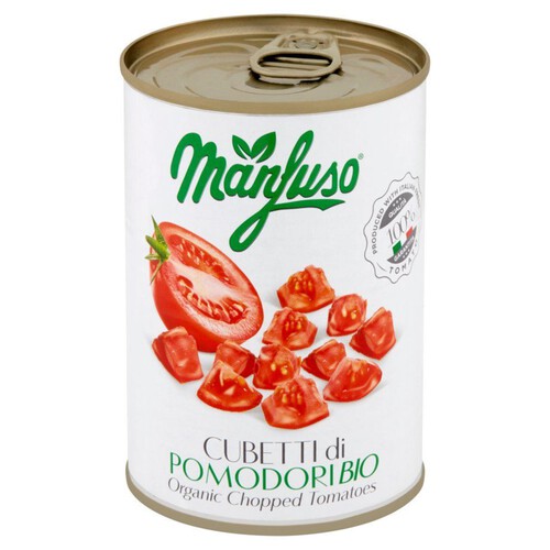 BIO Pomidory w kawałkach  Manfuso 400 g