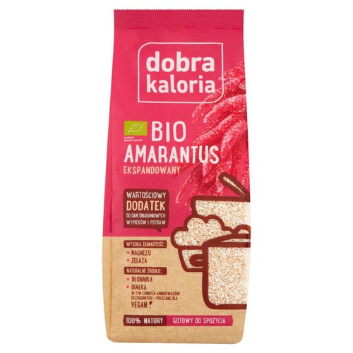 BIO Amarantus ekspandowany Dobra Kaloria 120 g