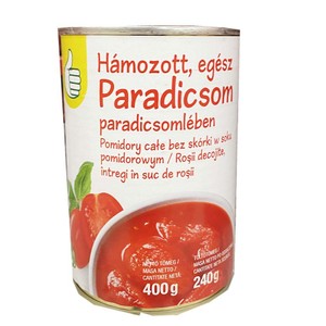 Pomidory całe w soku pomidorowym Auchan 400 g