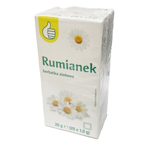 Rumianek herbata ziołowa   Auchan 20 torebek