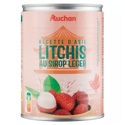 Liczi w lekkim syropie Auchan 565 g