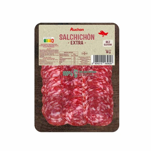 Salchichón extra Auchan 90 g