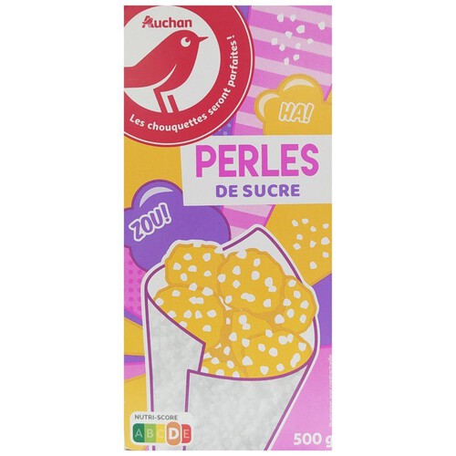 Cukier perlisty Auchan 500 g