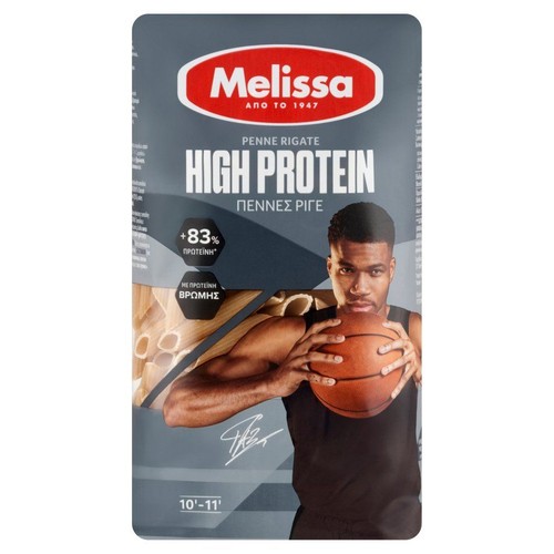 Makaron penne Rigate wysokobiałkowy   Melissa 400 g
