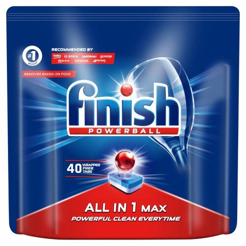 Tabletki do zmywarki All in 1 Max FINISH 40 sztuk