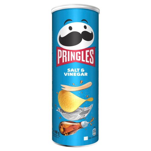 Chrupki o smaku soli i octu. Pringles 165 ml