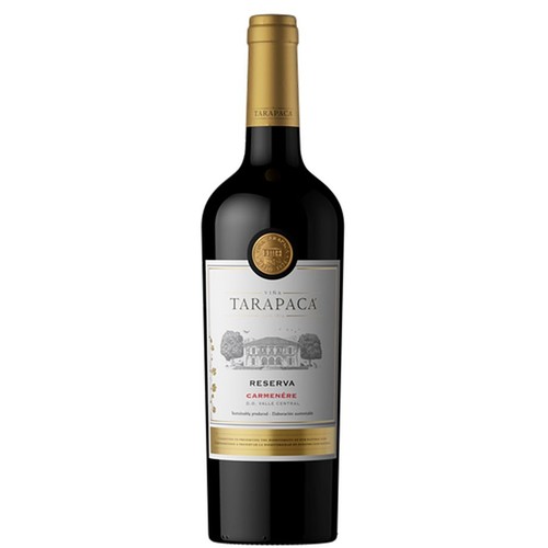 Wino czerwone wytrawne Reserva Carmenere alk. 13,5% obj.   Tarapaca  750 ml