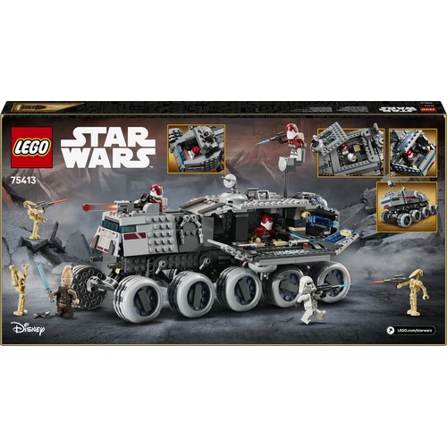 Star Wars: Wojny klonów Czołg Republiki Juggernaut 75413 LEGO 1 sztuka