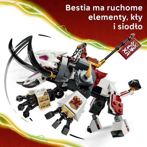 NINJAGO Zilvar i smocza bestia Grimtak 71863 LEGO 1 sztuka