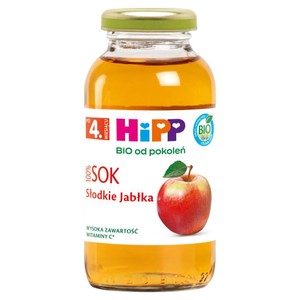 BIO Sok 100% Słodkie Jabłka po 4 miesiącu HIPP 200 ml