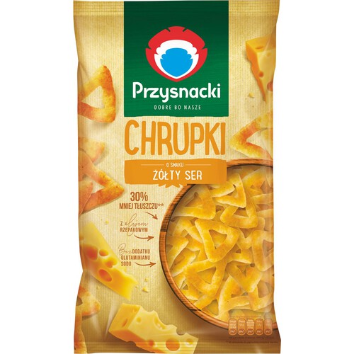 Chrupki o smaku żółtego sera Przysnacki 750 ml