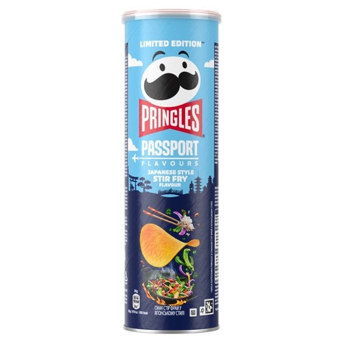Chrupki o smaku Japońskiego Stir Fry Pringles 165 g