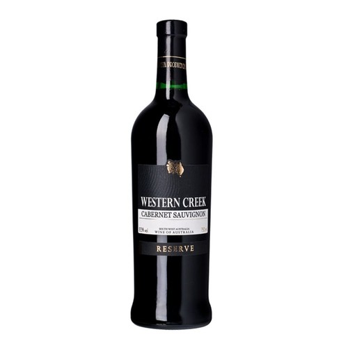 Wino australijskie czerwone wytrawne Cabernet Sauvignon Reserve alk. 13,5% obj. Western Creek  750 ml