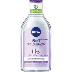 Płyn micelarny do cery wrażliwej i nadwrażliwej 5w1 NIVEA 400 ml