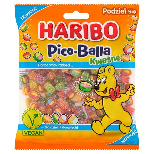 Żelki kwaśne Pico - Balla Haribo 160 g