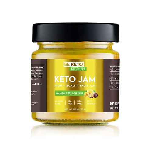 Keto Dżem mango marakuja BeKeto 200 g