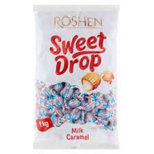 Cukierki mleczne karmelki Sweet Drop Roshen 1 kg