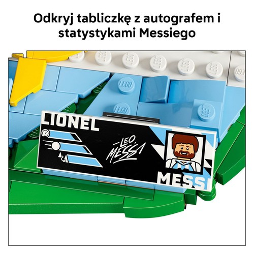 Editions Lionel Messi - piłkarskie momenty 43011 LEGO 1 sztuka