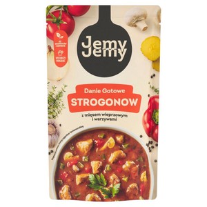 Strogonow z mięsem wieprzowym i warzywami  JemyJemy 360 g