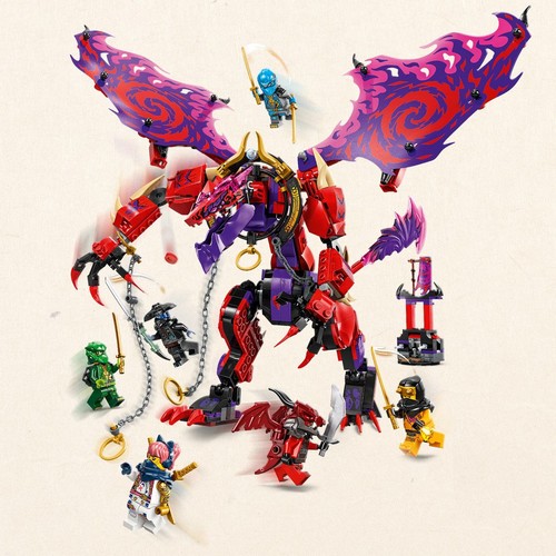 NINJAGO® Smok chaosu Kiełogrzmot 71832 LEGO 1 sztuka