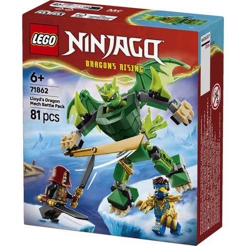 NINJAGO Smoczy mech Lloyda zestaw bitewny 71862 LEGO 1 sztuka