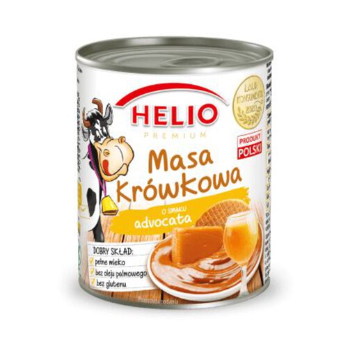 Masa krówkowa o smaku advocata Helio 400 g