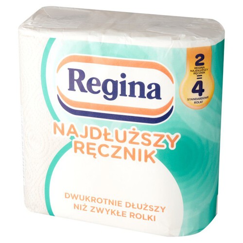 Najdłuższy ręcznik. Ręcznik kuchenny Regina 2 rolki