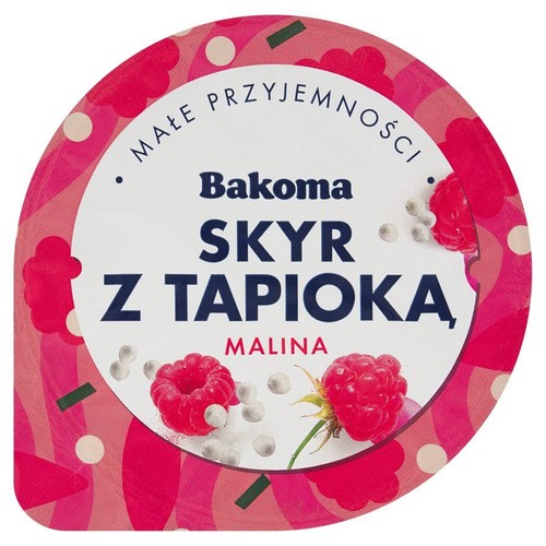 Jogurt skyr z tapioką malina Bakoma 150 g