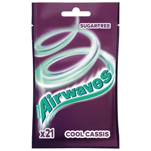 Guma cool cassis 21 drażetek Airwaves 29 g