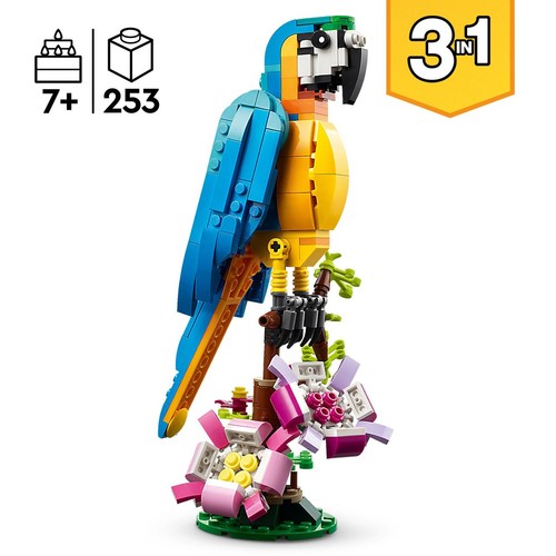 Creator Egzotyczna papuga 31136 LEGO 1 sztuka