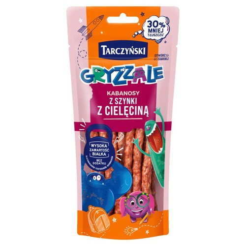 Gryzzale Kabanoski z szynki z cielęciną Tarczyński 90 g