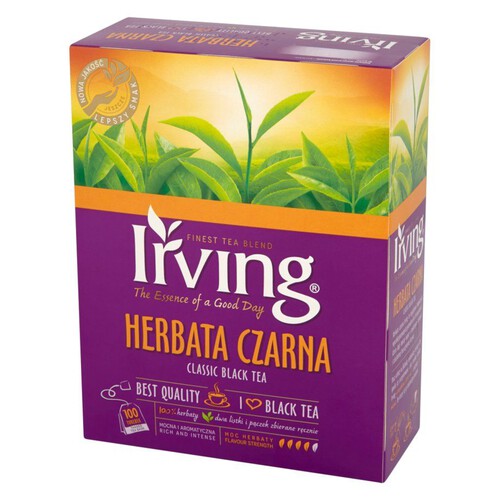 Herbata czarna Irving 100 torebek