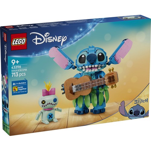 Disney Stitch i Strupka 43296 LEGO 1 sztuka