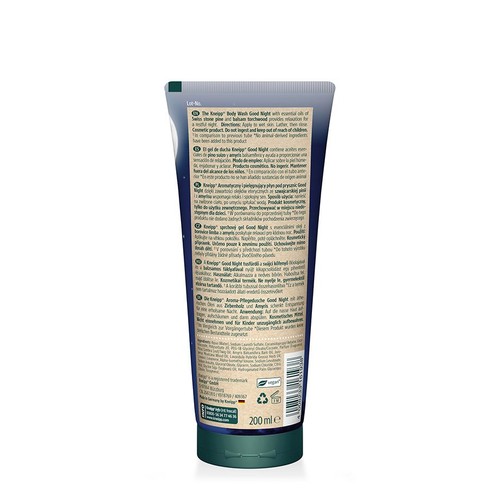 Pielęgnujący żel pod prysznic Good Night   Kneipp 200 ml
