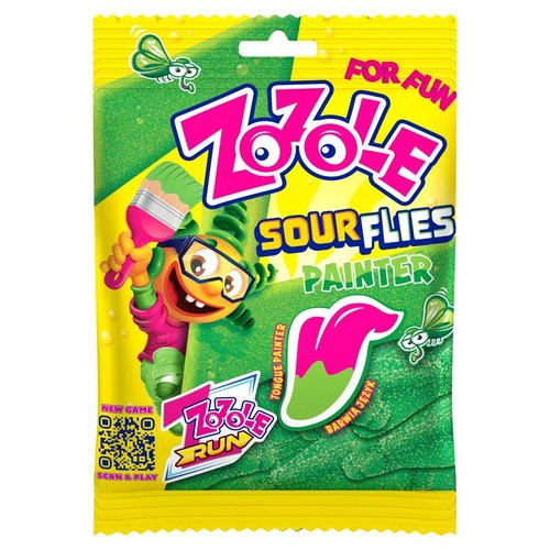Żelki Kwaśne muchy Zozole 75 g