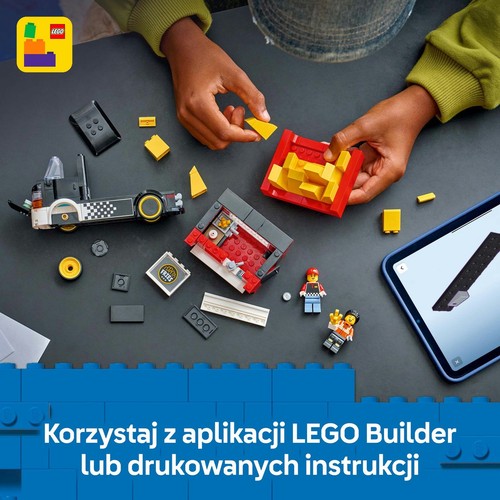 City Food truck z frytkami 60488, zestaw konstrukcyjny LEGO 1 sztuka