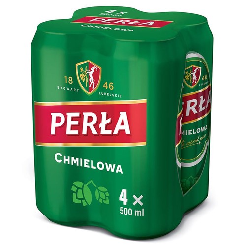 Piwo smakowe Chmielowa alk. 6,0% obj, Perła 4 x 500 ml