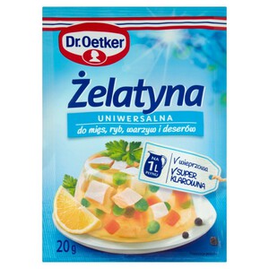 Żelatyna spożywcza Dr. Oetker 20 g