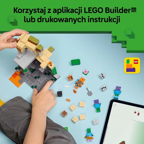 Zestaw konstrukcyjny Minecraft® Loch zombie 21587 LEGO 1 sztuka