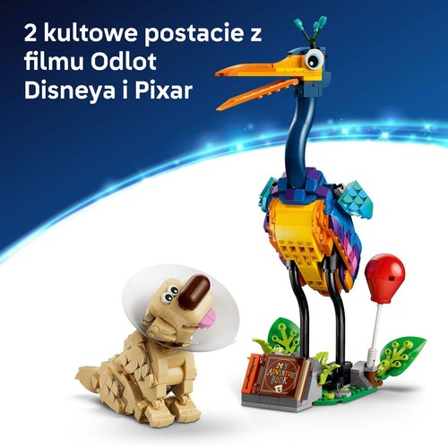Disney i Pixar Stefan i As 43290, figurki z filmu Odlot LEGO 1 sztuka