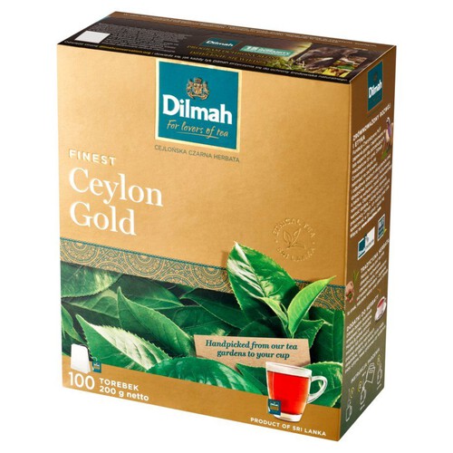 Klasyczna czarna herbata w torebkach ekspresowych Dilmah 200 g