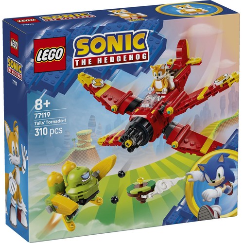 Sonic the Hedgehog Tails i Tornado-1 77119 LEGO 1 sztuka