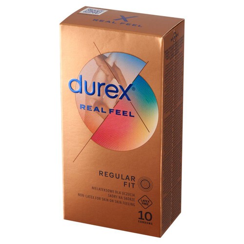 Prezerwatywy wykonane z materiału RealFeel Durex 10 sztuk